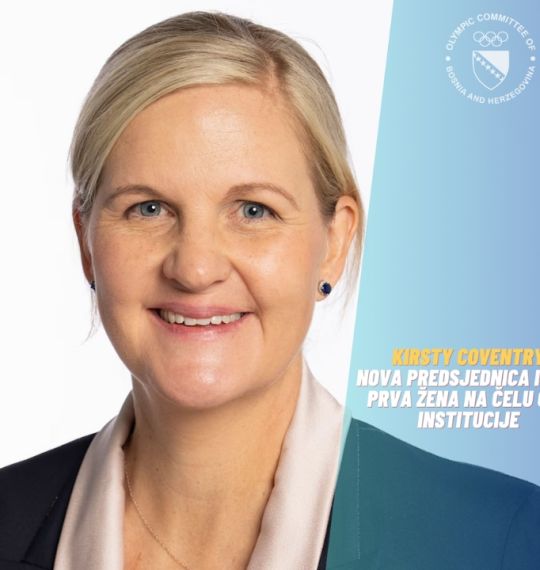 Kirsty Coventry elected as IOC President!