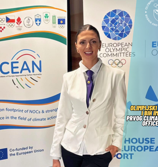 Olimpijski komitet i BiH imaju prvog Climate Change Officera