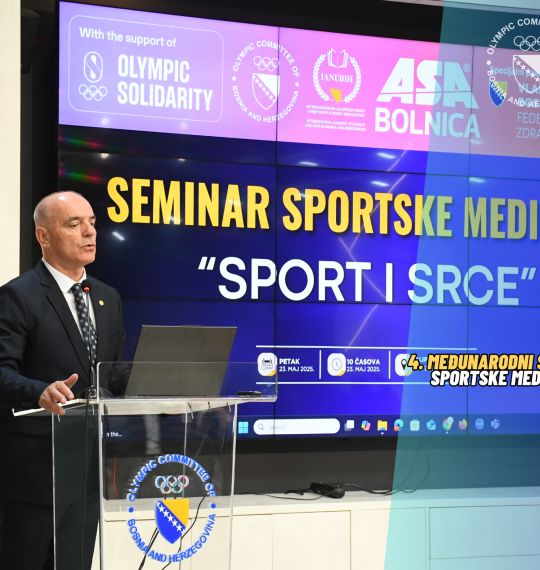 Održan 4. Međunarodni seminar sportske medicine u organizaciji OK BiH