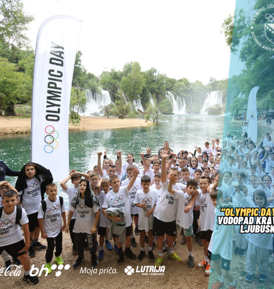 Olympic day, Vodopad Kravica kod Ljubuškog