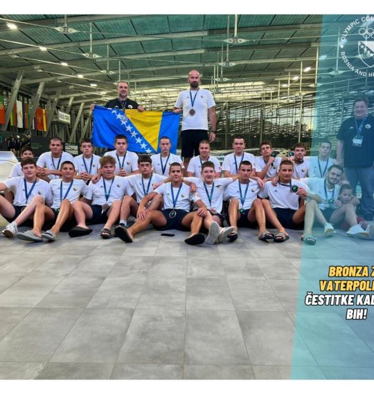 Sjajne vijesti - Vaterpolo kadeti na evropskom postolju