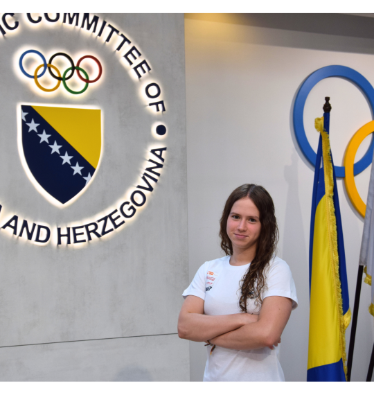 Zerina Vrabac osvojila srebrnu medalju na EYOF-u u Skoplju