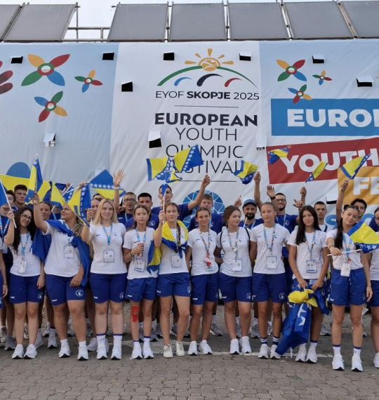 Povratak naših mladih sportista iz Skoplja s EYOF-a