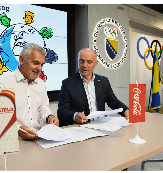OC BiH and Athletics Federation of BiH signed DNSS Agreement
