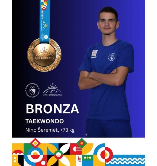 Bronza za Ninu Šeremeta