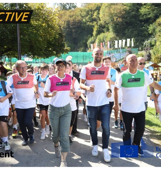 Održana centralna manifestacija: Evropska sedmica sporta u BiH - Visoko