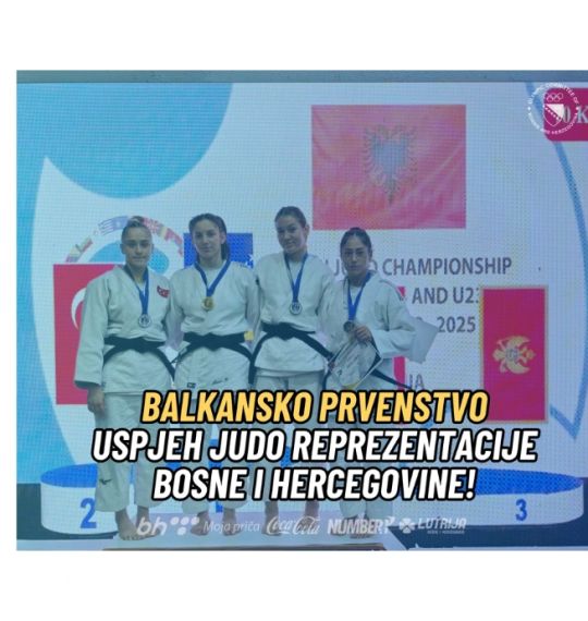 Balkansko prvenstvo: Uspjeh Judo reprezentacije Bosne i Hercegovine