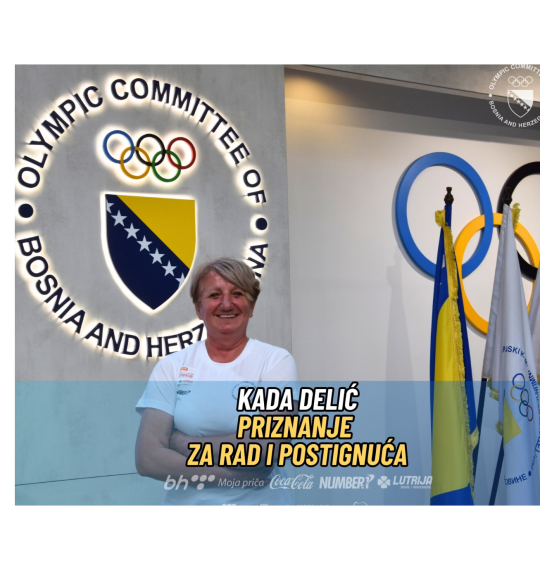 Kada Delić: Priznanje za rad i postignuća