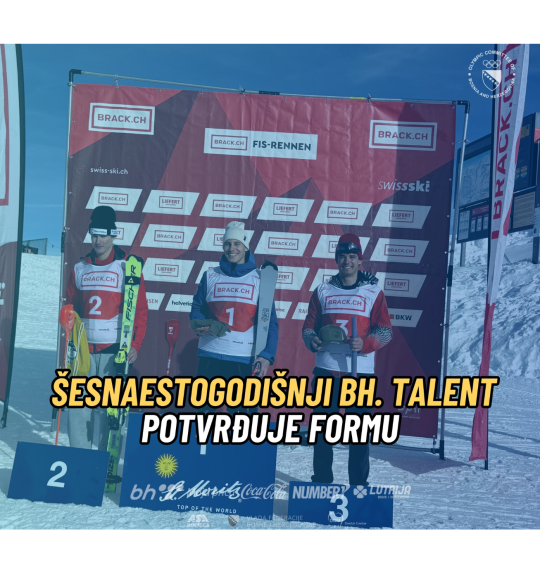 Anur Mehić dvostruki pobjednik juniorskih slalom utrka u Švicarskoj