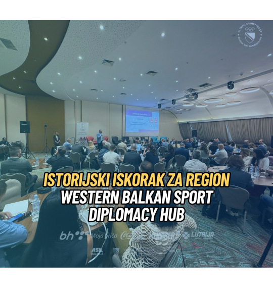 Istorijski iskorak za region  Western Balkan Sport Diplomacy Hub