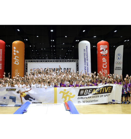 Evropska sedmica sporta i Olympic day - početak #BeActive kampanje