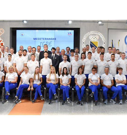 Predstavljen bh. tim za 20. Mediteranske igre u Tarantu