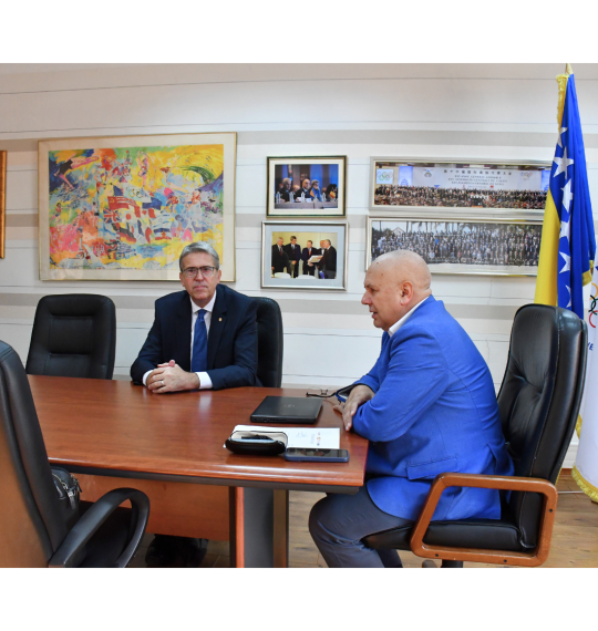 Grad Sarajevo i Olimpijski komitet BiH razgovarali o unapređenju sporta i zajedničkim projektima