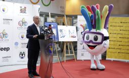 Postage stamps 'EYOF 2019 Sarajevo & East Sarajevo' presented