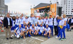 Welcome ceremony for EI Minsk 2019 participants