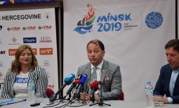 Larisa Cerić press conference on the occasion of silver medal