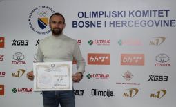 Honorary master title of karate to Amel Tuka