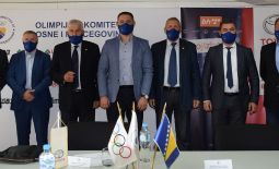 BIH' Boxing Federation visits the NOC of BIH