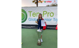 Amajla Kadrić, winner of the "Dubai Bowl 2023" tournament in the