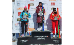 The first podium in career in the European Cup for the fantastic Elvedina Muzaferija!