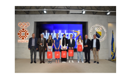 Reception of medal winners of BiH taekwondo players
