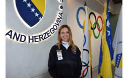 The first victory in Elvedina Muzaferija's career at the European Cup!