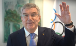 The President of the IOC, Dr. Thomas Bach, sent a congratulatory message