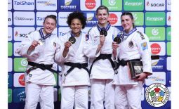 Aleksandra Samardžić won bronze at the Judo Grand Prix tournament in Austria