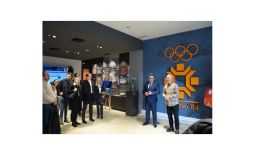 Pokrajinski sekretar prof. dr Milošević i saradnici u posjeti Olimpijskom muzeju u Sarajevu