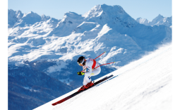 Elvedina Muzaferia finished the season in 16th place in the World Cup for women skiers