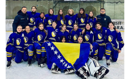 Najveći uspjeh ženske U18 hokejaške reprezentacije BiH ostvaren u Sarajevu