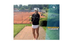 First place for Tea Kovačević