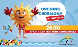 Pratite Tim Bosne i Hercegovine na EYOF-u Skoplje 2025!
