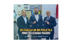 Delegacija OK BiH kod ministra Magode