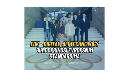 EOK - Digital, AI i Technology BiH doprinosi evropskim standardima