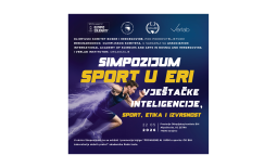 Simpozijum „Sport u eri vještačke inteligencije – sport, etika i izvrsnost“