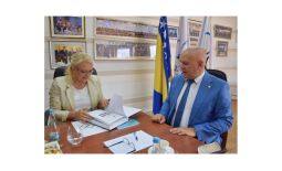 Lidija Bradara posjetila Olimpijski komitet BiH